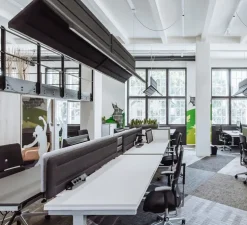 Suspension accoustique, Muse Double Light , anthracite, LED, dim, 4000K, 4400 lm, L160cm, H70cm - XAL