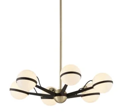 Suspension, Ace, bronze, Ø70,5cm, H134cm - Hudson Valley Lighting