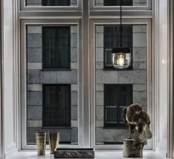 Suspension, Acorn, noir & cuivre, Ø14cm, H16cm - Umage