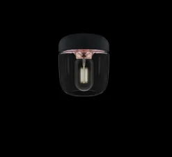 Suspension, Acorn, noir & cuivre, Ø14cm, H16cm - Umage