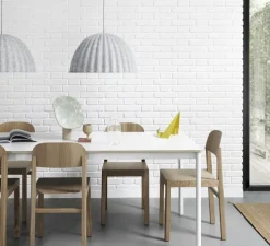 Suspension, acoustique, UNDER THE BELL, gris, Ø55cm, H31cm - Muuto