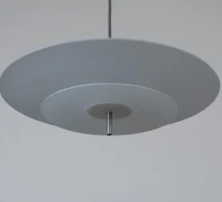 Suspension, Aeroplan verre, LED, 3000K, 2400 lm, Ø47cm, H19cm - Loftlight