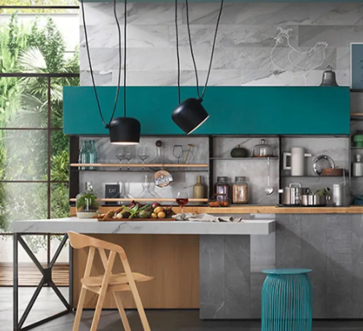 Suspension, Aim Simple, noir, LED, 2700K, 895lm, Ø24,3cm, H21,1cm - Flos