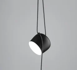 Suspension, Aim Simple, noir, LED, 2700K, 895lm, Ø24,3cm, H21,1cm - Flos