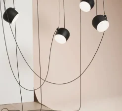 Suspension, Aim Small, noir, LED, 2700K, 725lm, Ø17cm, H14,9cm - Flos