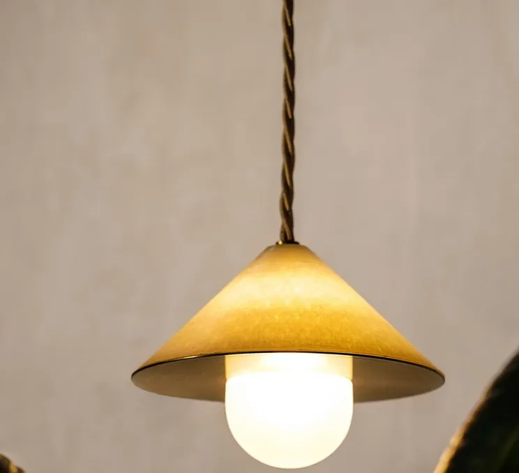 Suspension, Alba Top, laiton, Ø15cm, H11cm - Contain