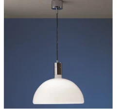 Suspension, Albini AM/AS, AM4C, blanc et chrome, Ø40cm, H32cm - Nemo Lighting
