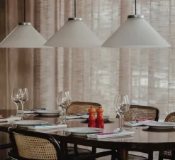 Suspension, Aline 40, aluminum, Ø40cm, H17cm - Pholc