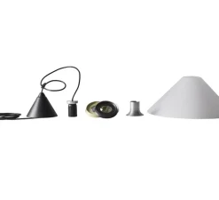 Suspension, Aline 40, aluminum, Ø40cm, H17cm - Pholc