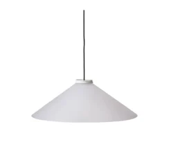 Suspension, Aline 58, blanc coton, Ø58cm, H19cm - Pholc