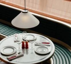 Suspension, Aline 40, noir, Ø40cm, H17cm - Pholc