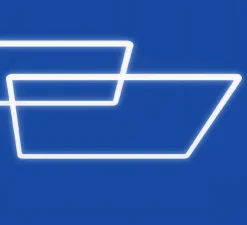 Suspension, Alphabet of Light Square, blanc, LED, 3000K, 7736lm, H5cm, L132,1cm - Artemide