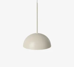 Suspension, Aluna, crème mat, LED, 2700K, 802 lm, Ø38cm, H19,1cm - Bolia