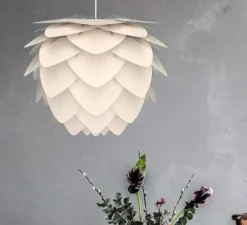 Suspension, Aluvia medium, blanc, Ø59cm, H48cm - Umage