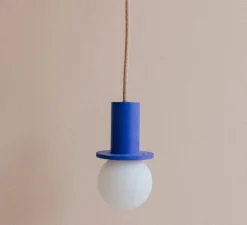 Suspension, Ama 10, bleu, Ø10cm, H10cm - Zuri