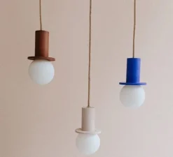 Suspension, Ama 10, rosé, Ø10cm, H10cm - Zuri