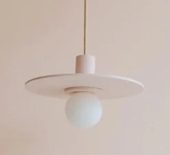 Suspension, Ama 30, rosé, Ø30cm, H10cm - Zuri