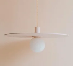 Suspension, Ama 60, rosé, Ø60cm, H10cm - Zuri