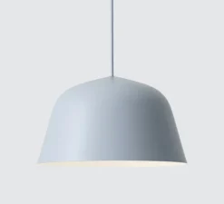 Suspension, Ambit 25, Bleu clair, LED, K, lm, Ø25cm, H15cm - Muuto