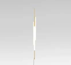 Suspension, Ambrosia V 130 plug in, or mat, LED, dim, 2700K, 3267 lm, Ø7cm, H130cm - Marset