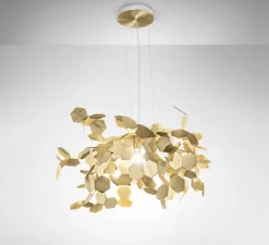 Suspension, Andromeda, laiton, Ø90cm, H60cm - Zava