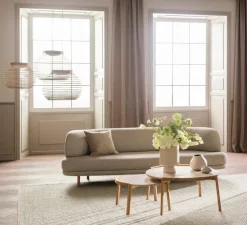 Suspension, Anelli, chêne huilé, LED, 3000K, 1260lm, Ø55cm, H41,8cm - Bolia