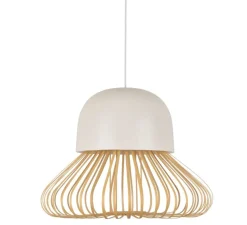 Suspension, Anemos L, blanc, beige, Ø55cm, H42cm - Forestier