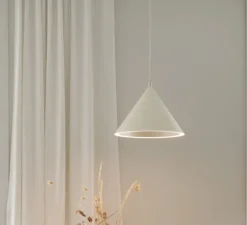 Suspension, Annular, small, blanc, LED, 3000K, 523lm, Ø32cm, H23,8cm - Woud