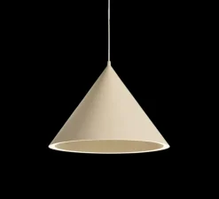 Suspension, Annular, small, beige, LED, 3000K, 523lm, Ø32cm, H23,8cm - Woud