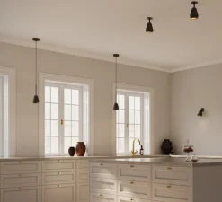 Suspension, Anoli, noir, Ø10cm, H29cm - Nuura