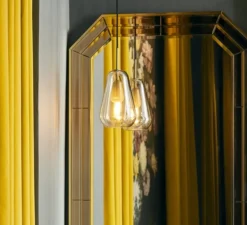 Suspension, Anoli Small, or, fumé, Ø16cm, H31,5cm - Nuura