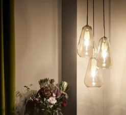 Suspension, Anoli Small, or, fumé, Ø16cm, H31,5cm - Nuura