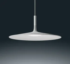 Suspension, Aplomb Large, blanc, LED, 2700K, 1279lm, Ø45cm, H20cm - Foscarini