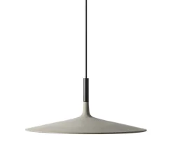 Suspension, Aplomb Large, gris, LED, 2700K, 1279lm, Ø45cm, H20cm - Foscarini