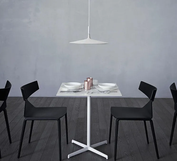 Suspension, Aplomb Large, variable, blanc, LED, 2700K, 1279lm, Ø45cm, H20cm - Foscarini