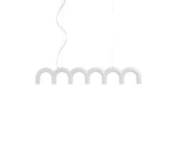 Suspension, Arch, blanc, L125,5cm, H20cm - Oblure