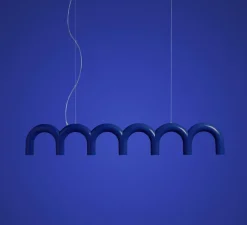 Suspension, Arch, Bleu Cobalt, L125,5cm, H20cm - Oblure