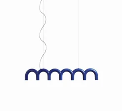 Suspension, Arch, Bleu Cobalt, L125,5cm, H20cm - Oblure