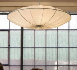 Suspension, Arche, large, blanc, Ø110cm, H30cm - Gong