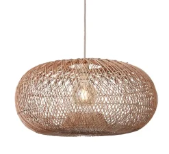 Suspension, Arizona L, naturel, Ø70cm, H36cm - Good&Mojo