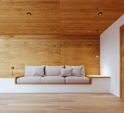 Suspension, Ark Recessed, noir, transparent, LED, 2700K, 350 lm, Ø19,5cm, H12,5cm - Beneito Faure