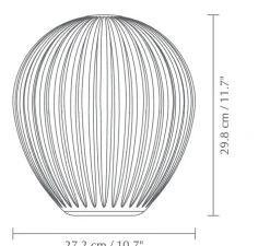 Suspension, around the world, noir, Ø27,2cm, H29,8cm - Umage
