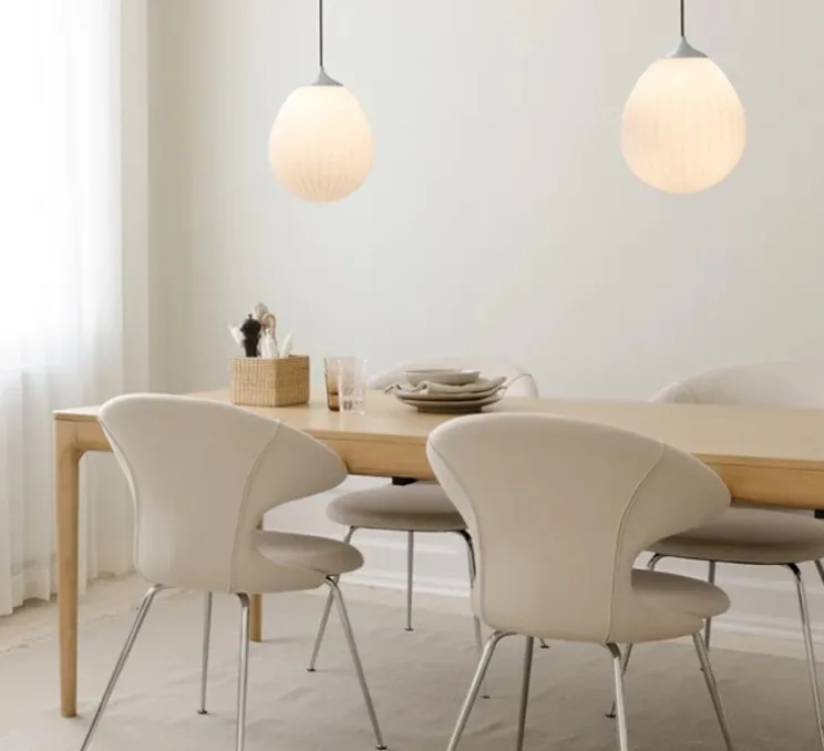 Suspension, around the world, acier brossé, Ø27,2cm, H29,8cm - Umage