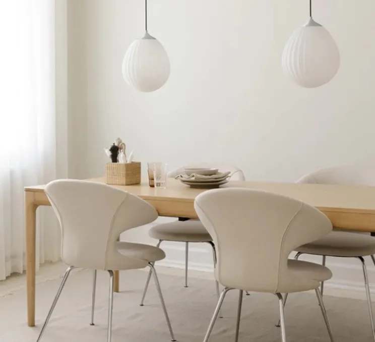 Suspension, around the world, acier brossé, Ø27,2cm, H29,8cm - Umage