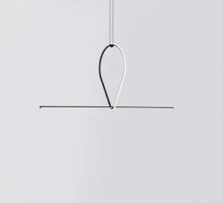 Suspension, Arrangements (drop down + line), noir, LED, 2700K, 2916lm, L170,6cm, H69,6cm - Flos