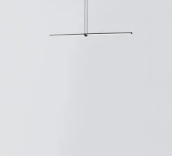 Suspension, Arrangements (line), noir, LED, 2700K, 1296lm, L170,6cm, H2cm - Flos