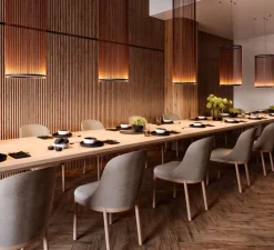 Suspension, Array, 1830, terracotta, LED, dim, casambi, 2700K, 6050 lm, Ø83cm, H113cm - Vibia