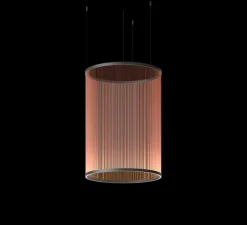Suspension, Array, 1830, terracotta, LED, dim, casambi, 2700K, 6050 lm, Ø83cm, H113cm - Vibia