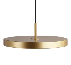 Suspension, Asteria Medium plus, laiton, LED, 2400-2700-3000K, 1600lm, Ø43cm, H14cm - Umage