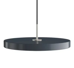 Suspension, Asteria Medium, anthracite, LED, 3000K, 1300 lm, Ø43cm, H14cm - Umage